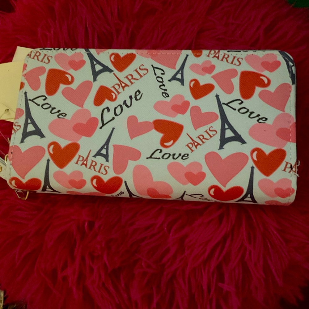 Cute heart wallet